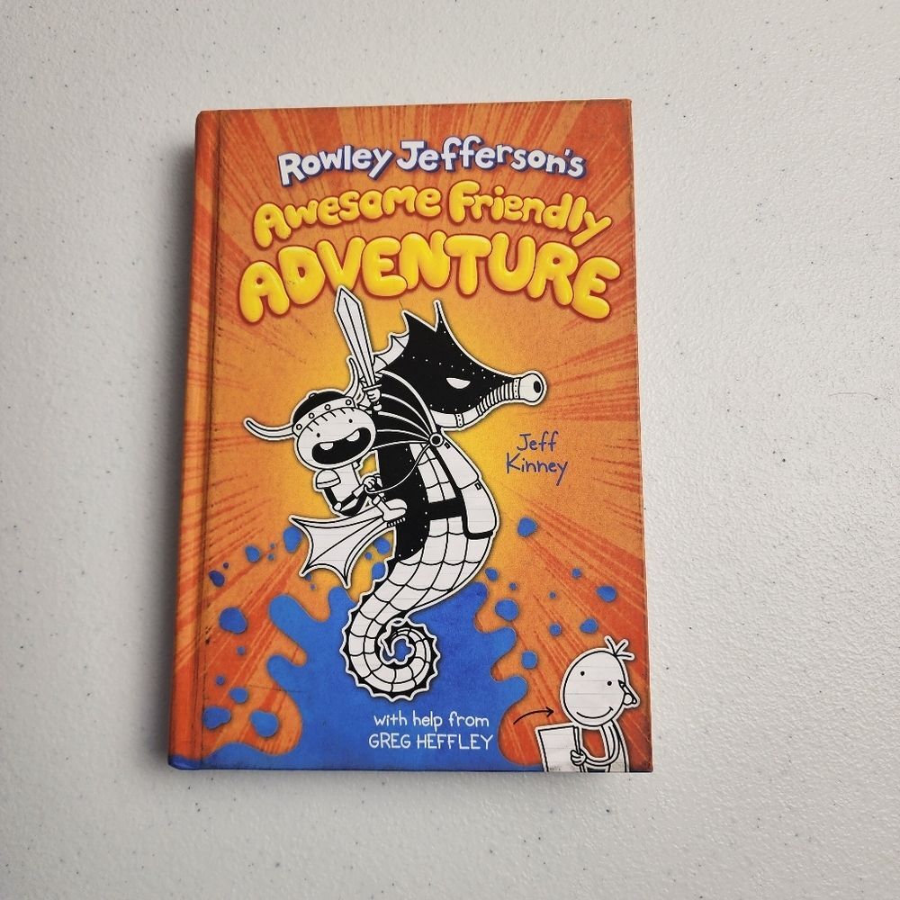 Rowley Jefferson’s Awesome Friendly Adventure by Jeff Kinney (Hardcover, 2020)